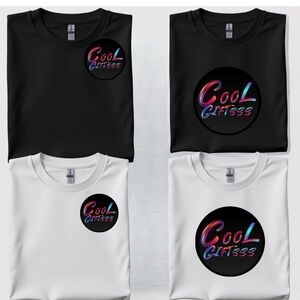 T-shirt company logo. Made to order New. S M L XL New